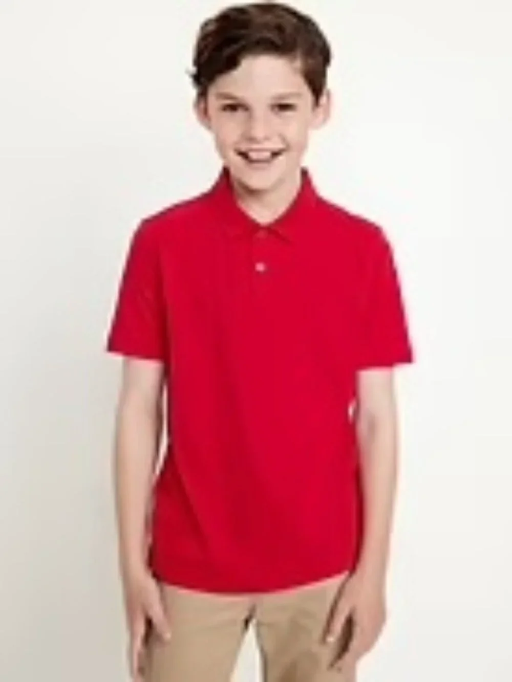 Bundle of 3 Old Navy Jersey Polo Shirts for Boys - Size YM